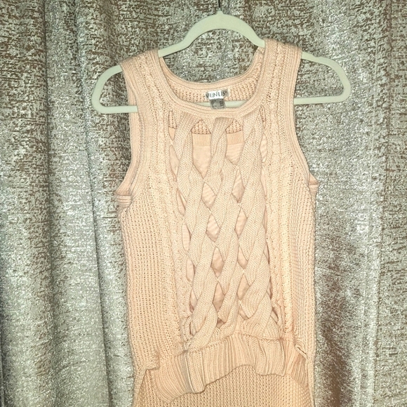 VENUS Pink Ribbed Sleeveless Tank Top - Picture 3 of 8